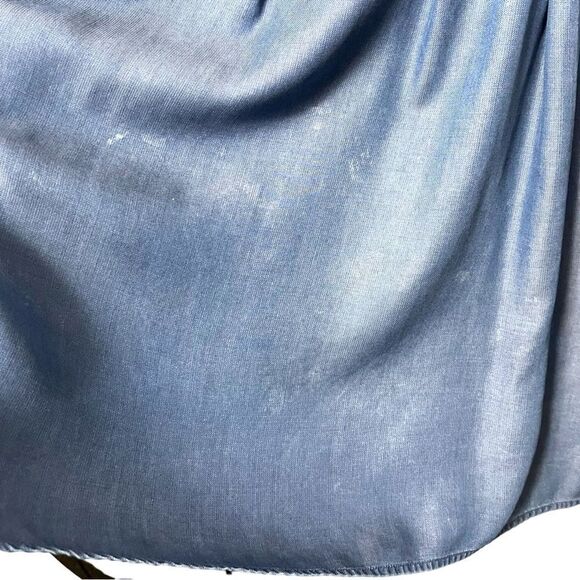 OLIVER BONAS Chambray Lyocell Tank Dress 10 - Picture 4 of 10